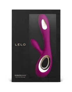 LELO - Soraya Wave Rabbit Vibrator - Diep Roze 6 LELO - Soraya Wave Rabbit Vibrator - Diep Roze -Sex Toys winkel LELO Soraya Wave rabbit vibrator diep roze 3