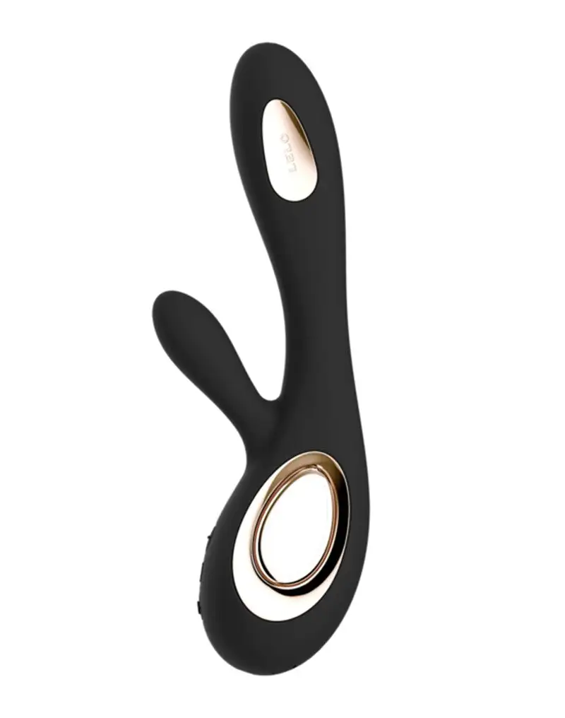 LELO - Soraya Wave Rabbit Vibrator - Zwart 2 LELO - Soraya Wave Rabbit Vibrator - Zwart - Afbeelding 2