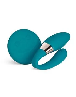 LELO - Tiani Duo Koppel Vibrator Met Afstandsbediening - Turquoise