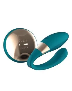 LELO - Tiani Duo Koppel Vibrator Met Afstandsbediening - Turquoise -Sex Toys winkel LELO Tiani Duo Koppel vibrator met afstandsbediening turquoise 4