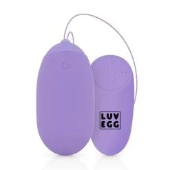 LUV EGG XL Vibrerend Ei Met Afstandsbediening - Paars