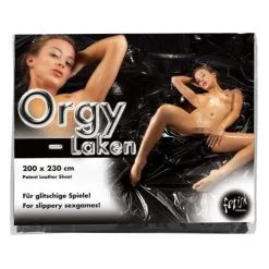 Fetish Collection Lak Laken Voor Glibberige Spelletjes - Zwart