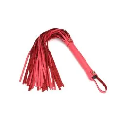 Liebe Seele - Angel's Kiss Exclusieve Leren Flogger - Roze