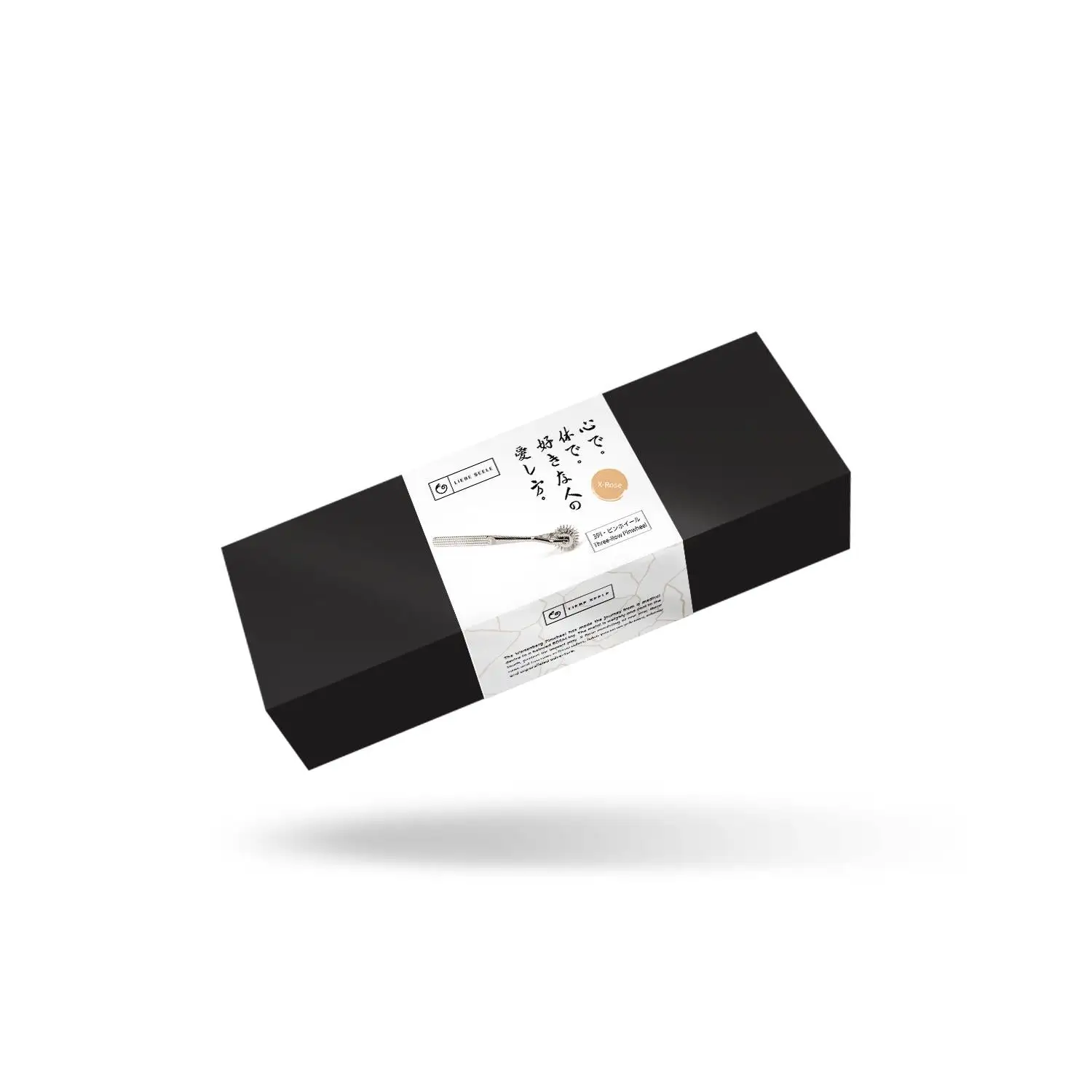 Liebe Seele - BDSM Pinwheel - Wartenburg Pinwheel - Drie Rijen - Rosé Goud 3 Liebe Seele - BDSM Pinwheel - Wartenburg Pinwheel - Drie Rijen - Rosé Goud - Afbeelding 3