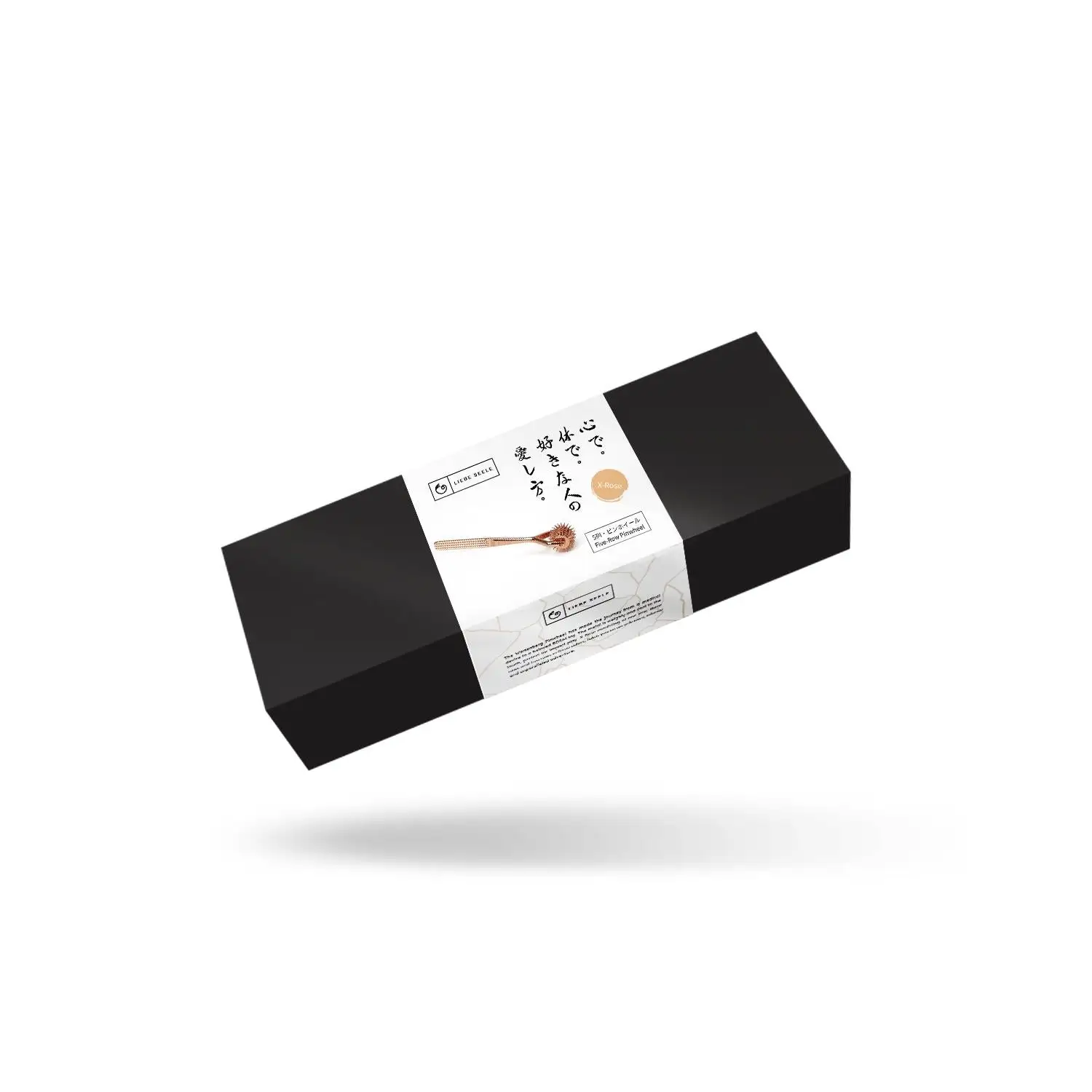 Liebe Seele - BDSM Pinwheel - Wartenburg Pinwheel - Vijf Rijen - Zwart Chroom 2 Liebe Seele - BDSM Pinwheel - Wartenburg Pinwheel - Vijf Rijen - Zwart Chroom - Afbeelding 2