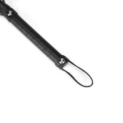 Liebe Seele - Black Bond - Bonded Leren Flogger - Eco-vriendelijk - Zwart -Sex Toys winkel Liebe Seele Black Bond Bonded Leren Flogger Eco vriendelijk Zwart 3