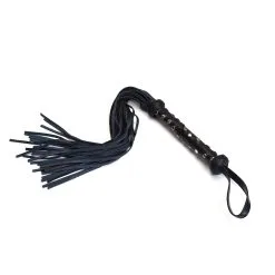 Liebe Seele - Dark Secret Luxe Lederen Flogger - Exclusief En Handgemaakt In Japan