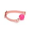 Liebe Seele - Pink Dream Leren Ball Gag