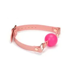 Liebe Seele - Pink Dream Leren Ball Gag