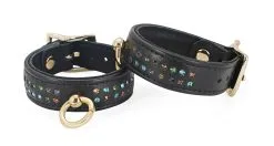 Liebe Seele - Shining Girl Handgemaakte Lederen Polsboeien Met Strass Steentjes - Exclusief En Luxe Ontwerp