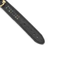 Liebe Seele - Shining Girl Handgemaakte Lederen Polsboeien Met Strass Steentjes - Exclusief En Luxe Ontwerp -Sex Toys winkel Liebe Seele Shining Girl Handgemaakte lederen polsboeien met strass steentjes exclusief en luxe ontwerp 5