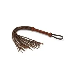 Liebe Seele - The Equestrian Leather Cat O' Nine Tails Flogger - Leren Flogger -Sex Toys winkel Liebe Seele The Equestrian Leather Cat O Nine Tails Flogger leren flogger 8