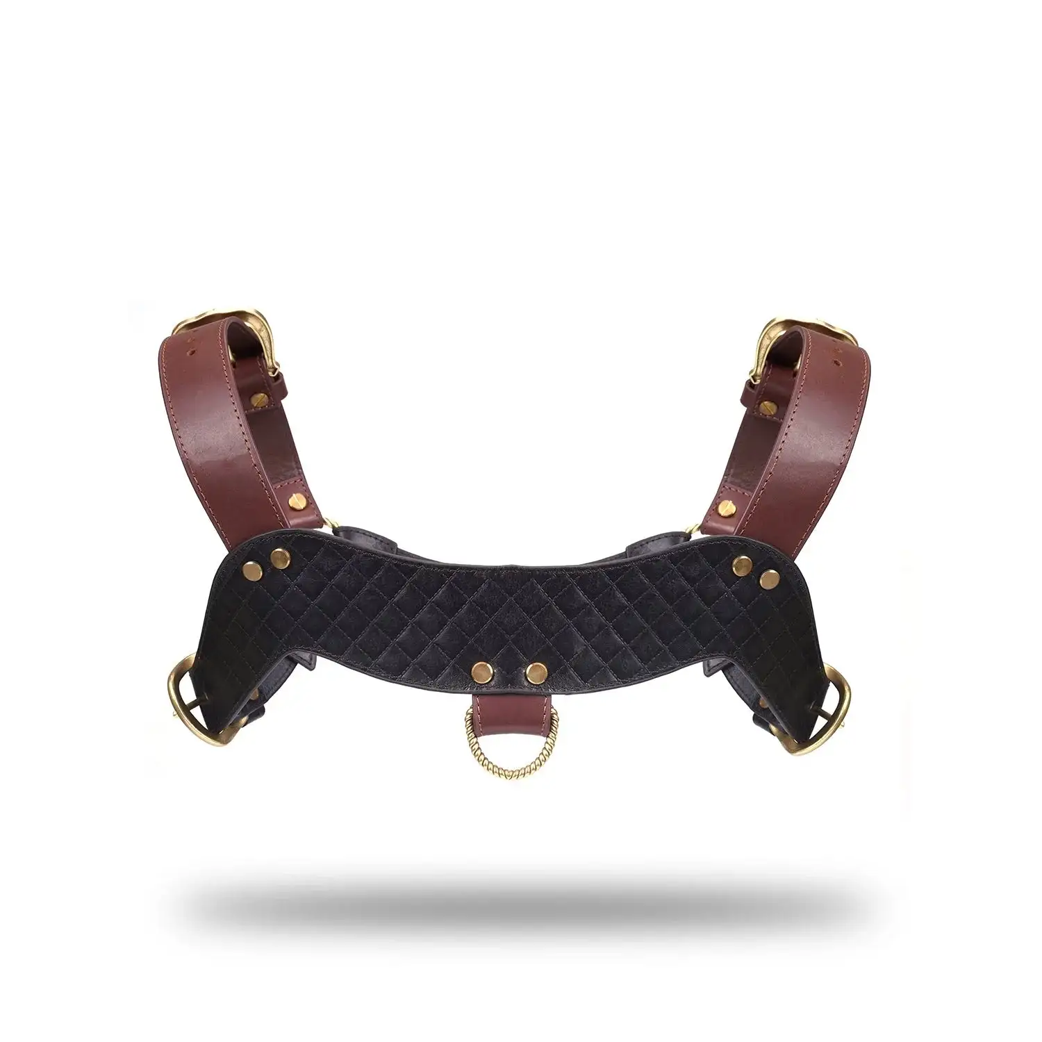 Liebe Seele - The Equestrian Leather Chest Harness - Leren Harnas Riemenbody 1 Liebe Seele - The Equestrian Leather Chest Harness - Leren Harnas Riemenbody