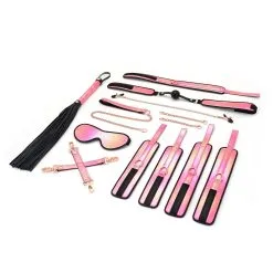 Liebe Seele - Vivid Sakura Bondageset Boeienset Compleet - Roze Parelmoer Glans - Bijzonder En Exclusief