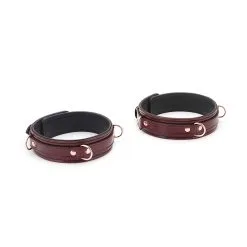 Liebe Seele - Wine Red Leren Dijboeien Met Rosé Gouden Hardware (2 Maten Beschikbaar) - Exclusief En Luxe 11 Liebe Seele - Wine Red Leren Dijboeien Met Rosé Gouden Hardware (2 Maten Beschikbaar) - Exclusief En Luxe -Sex Toys winkel Liebe Seele Wine Red Leren Dijboeien Met Rose Gouden hardware 2 maten beschikbaar exclusief En Luxe 5