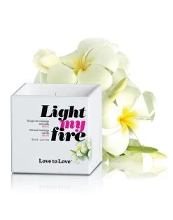 Love To Love Light My Fire Luscious Massagekaars - Gardenia