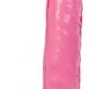 Lollicock - Dildo Met Ballen 20 Cm - Transparant Roze