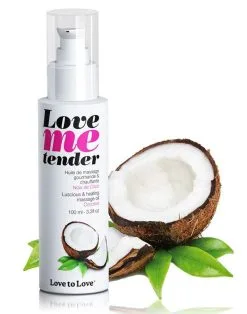 Love To Love Love Me Tender Verwarmende Massageolie - Coconut
