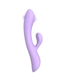 Love To Love - Bunny & Clyde Rabbit Vibrator Met Tapping Functie - Lila -Sex Toys winkel Love to Love Bunny Clyde Rabbit Vibrator Met Tapping Functie Lila 3