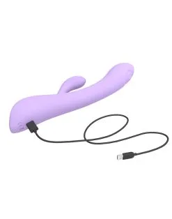 Love To Love - Bunny & Clyde Rabbit Vibrator Met Tapping Functie - Lila -Sex Toys winkel Love to Love Bunny Clyde Rabbit Vibrator Met Tapping Functie Lila 9