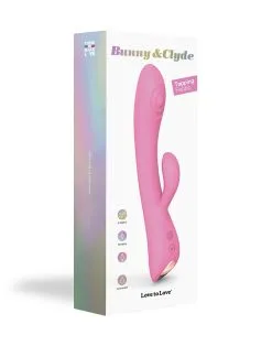 Love To Love - Bunny & Clyde Rabbit Vibrator Met Tapping Functie - Roze 20 Love To Love - Bunny & Clyde Rabbit Vibrator Met Tapping Functie - Roze -Sex Toys winkel Love to Love Bunny Clyde Rabbit Vibrator Met Tapping Functie Roze 10