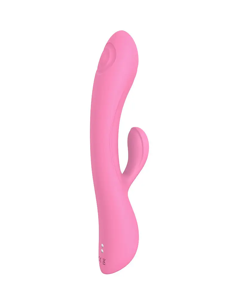 Love To Love - Bunny & Clyde Rabbit Vibrator Met Tapping Functie - Roze 4 Love To Love - Bunny & Clyde Rabbit Vibrator Met Tapping Functie - Roze - Afbeelding 4