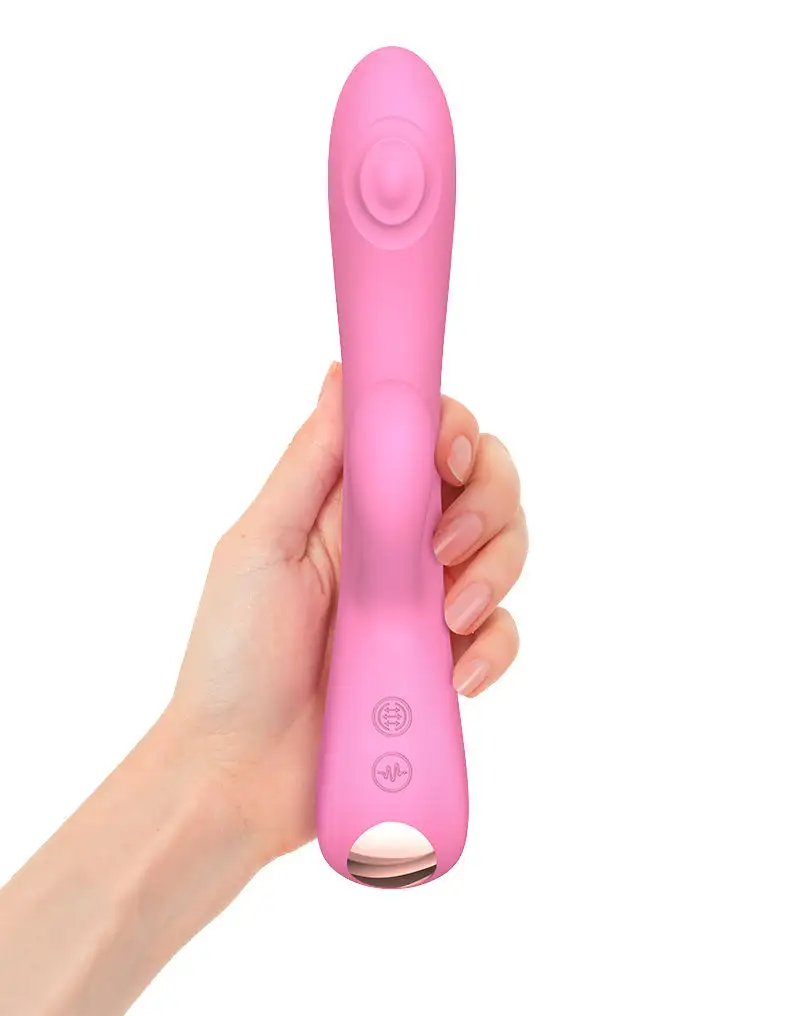 Love To Love - Bunny & Clyde Rabbit Vibrator Met Tapping Functie - Roze 8 Love To Love - Bunny & Clyde Rabbit Vibrator Met Tapping Functie - Roze - Afbeelding 8