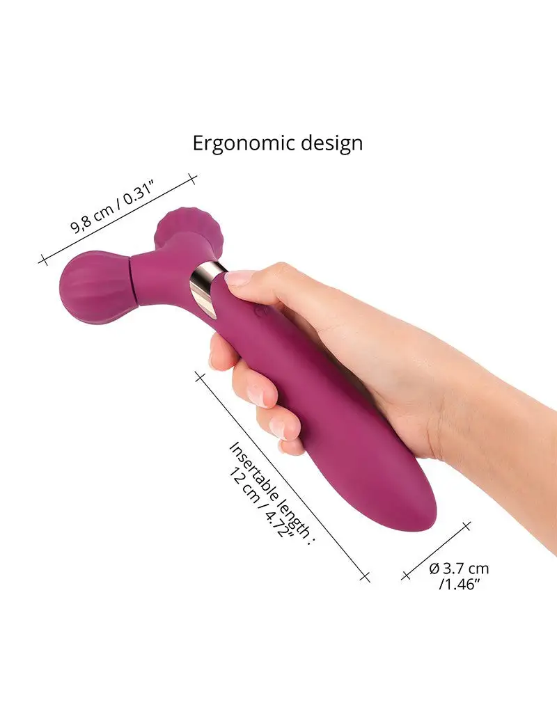 Love To Love - FIREBALL Body Massager & Vibrator - Plum Pink 6 Love To Love - FIREBALL Body Massager & Vibrator - Plum Pink - Afbeelding 6
