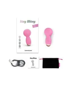 Love To Love - Itsy Bitsy - Mini Wand Vibrator - Roze -Sex Toys winkel Love to Love Itsy Bitsy Mini Wand Vibrator Roze 3