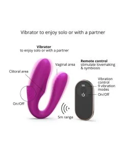 Love To Love - MATCH UP Partner Vibrator Met Afstandsbediening - Dieproze -Sex Toys winkel Love to Love MATCH UP Partner Vibrator met Afstandsbediening dieproze 4