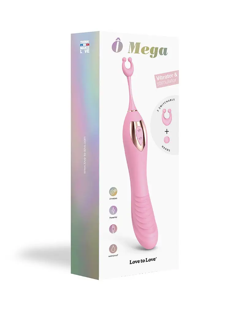 Love To Love - Ô Mega Pinpoint Vibrator èn G-spot Vibrator - Roze 11 Love To Love - Ô Mega Pinpoint Vibrator èn G-spot Vibrator - Roze - Afbeelding 11