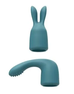 Love To Love - R-Evolution Wand Vibrator Set Met 2 Verwisselbare Opzetstukken - Turquoise 10 Love To Love - R-Evolution Wand Vibrator Set Met 2 Verwisselbare Opzetstukken - Turquoise -Sex Toys winkel Love to Love R Evolution Wand Vibrator Set met 2 verwisselbare opzetstukken turquoise 3