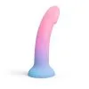 Love To Love - Siliconen Dildo Utopia - Ombre Pastel Roze/Pastel Blauw