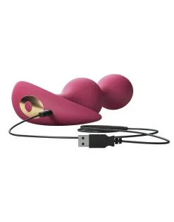 Love To Love - Twinny Bud Buigbare Vibrerende Buttplug - Roze -Sex Toys winkel Love to Love Twinny Bud Buigbare Vibrerende Buttplug roze 3