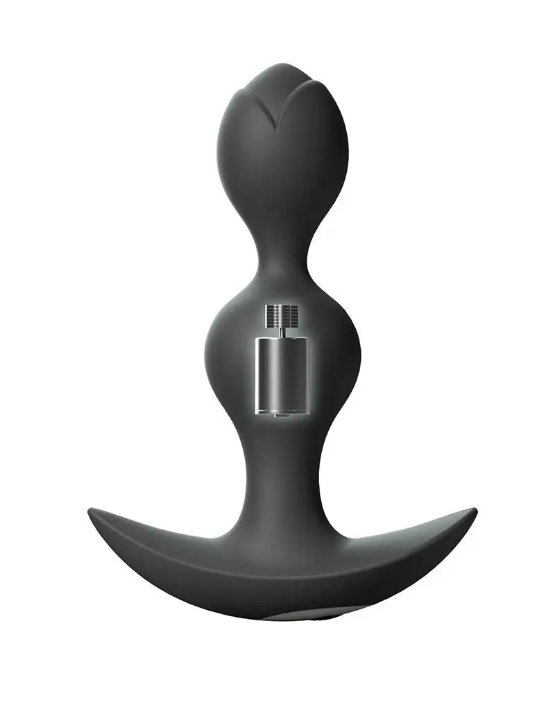 Love To Love - Twinny Bud Buigbare Vibrerende Buttplug - Zwart 2 Love To Love - Twinny Bud Buigbare Vibrerende Buttplug - Zwart - Afbeelding 2
