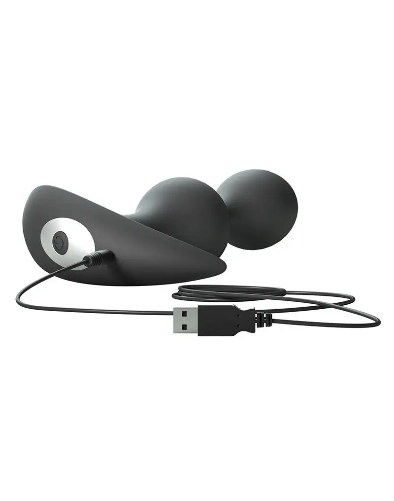 Love To Love - Twinny Bud Buigbare Vibrerende Buttplug - Zwart 3 Love To Love - Twinny Bud Buigbare Vibrerende Buttplug - Zwart - Afbeelding 3