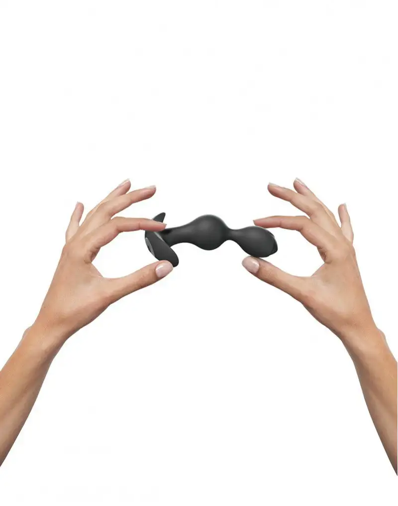 Love To Love - Twinny Bud Buigbare Vibrerende Buttplug - Zwart 4 Love To Love - Twinny Bud Buigbare Vibrerende Buttplug - Zwart - Afbeelding 4