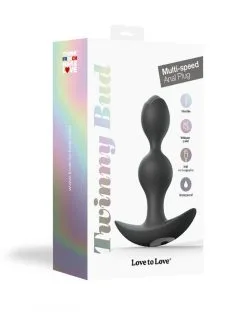 Love To Love - Twinny Bud Buigbare Vibrerende Buttplug - Zwart 10 Love To Love - Twinny Bud Buigbare Vibrerende Buttplug - Zwart -Sex Toys winkel Love to Love Twinny Bud Buigbare Vibrerende Buttplug zwart 5