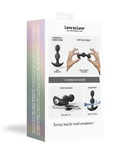 Love To Love - Twinny Bud Buigbare Vibrerende Buttplug - Zwart 11 Love To Love - Twinny Bud Buigbare Vibrerende Buttplug - Zwart -Sex Toys winkel Love to Love Twinny Bud Buigbare Vibrerende Buttplug zwart 6