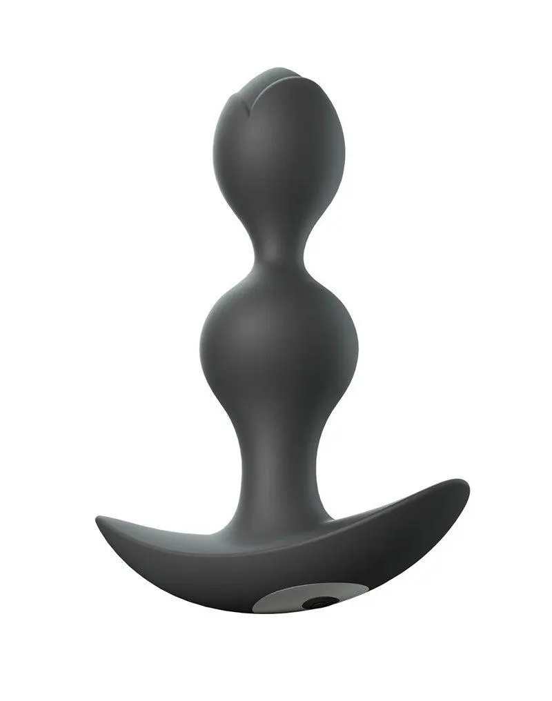 Love To Love - Twinny Bud Buigbare Vibrerende Buttplug - Zwart 1 Love To Love - Twinny Bud Buigbare Vibrerende Buttplug - Zwart