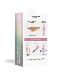 Love To Love - Vibrating Tickle Me Vinger Vibrator - Roze -Sex Toys winkel Love to Love Vibrating Tickle Me Vinger Vibrator roze 3