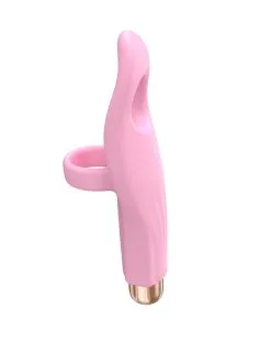 Love To Love - Vibrating Tickle Me Vinger Vibrator - Roze -Sex Toys winkel Love to Love Vibrating Tickle Me Vinger Vibrator roze 4