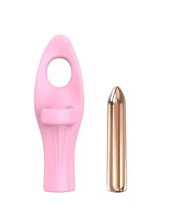 Love To Love - Vibrating Tickle Me Vinger Vibrator - Roze -Sex Toys winkel Love to Love Vibrating Tickle Me Vinger Vibrator roze 7