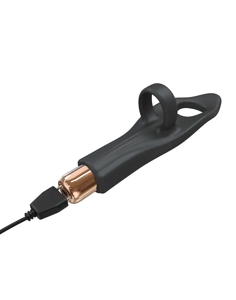 Love To Love - Vibrating Tickle Me Vinger Vibrator - Zwart 8 Love To Love - Vibrating Tickle Me Vinger Vibrator - Zwart - Afbeelding 8