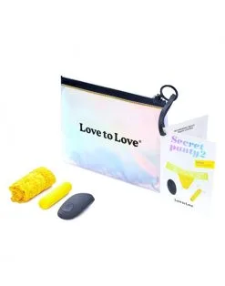 Love To Love - Vibrerend Slipje Secret Panty 2 - Geel -Sex Toys winkel Love to Love Vibrerend Slipje SECRET PANTY 2 geel 3