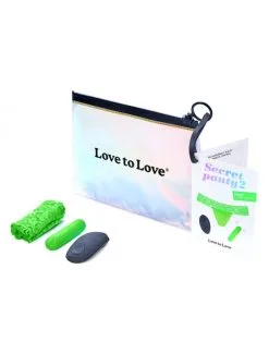 Love To Love - Vibrerend Slipje Secret Panty 2 - Groen 16 Love To Love - Vibrerend Slipje Secret Panty 2 - Groen -Sex Toys winkel Love to Love Vibrerend Slipje SECRET PANTY 2 groen 3