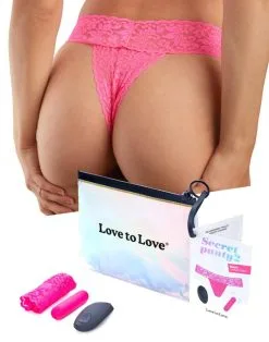 Love To Love - Vibrerend Slipje Secret Panty 2 - Roze