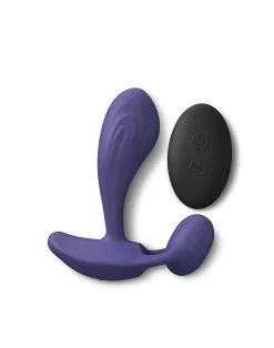 Love To Love - Witty - P-spot/Anaal & G-spot Vibrator Met Afstandsbediening - Paars