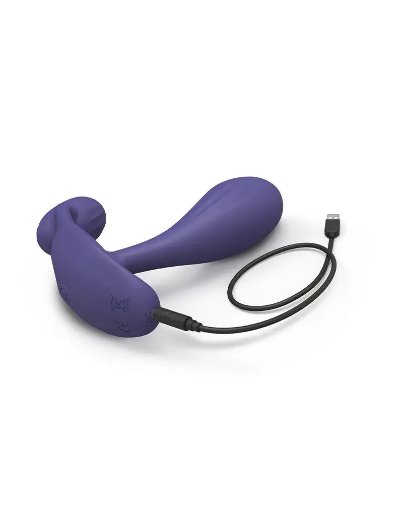 Love To Love - Witty - P-spot/Anaal & G-spot Vibrator Met Afstandsbediening - Paars 3 Love To Love - Witty - P-spot/Anaal & G-spot Vibrator Met Afstandsbediening - Paars - Afbeelding 3