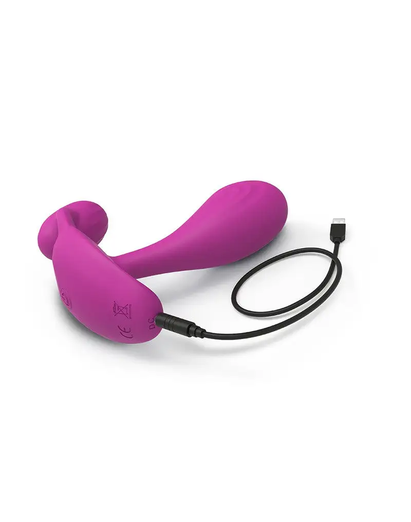 Love To Love - Witty - P-spot/Anaal & G-spot Vibrator Met Afstandsbediening - Roze 3 Love To Love - Witty - P-spot/Anaal & G-spot Vibrator Met Afstandsbediening - Roze - Afbeelding 3